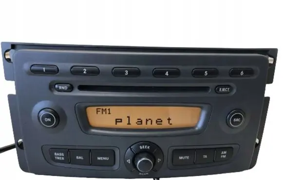 Smart ForTwo II Radio/CD/DVD/GPS head unit A4518204279
