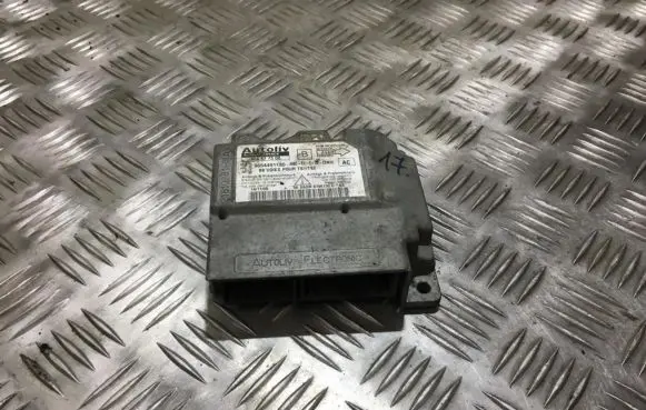 Peugeot 307 Airbag control unit/module 9654491180 606877300