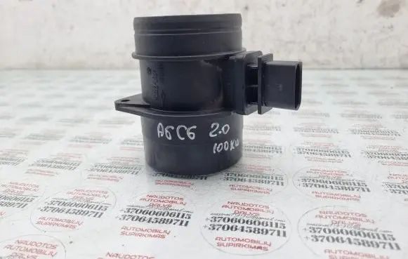 Audi A6 S6 C6 4F Mass air flow meter 03G906461C