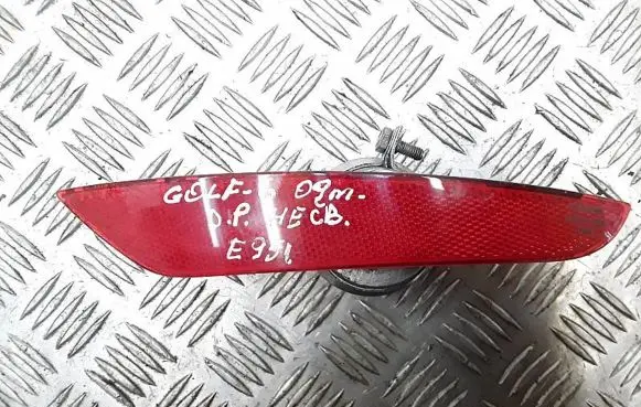 Volkswagen Golf VI Rear tail light reflector 5K0945106A