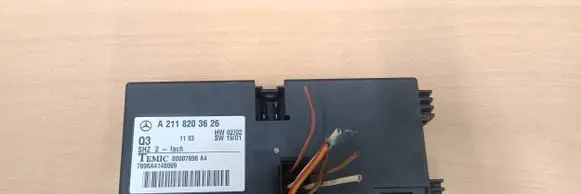 Mercedes-Benz E W211 Seat control module A2118203626 7896A4148009 00007896A4