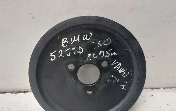BMW 5 E60 E61 Power steering pump pulley 33417787106