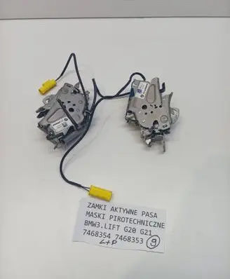 BMW 3 G20 G21 Bonnet Pedestrian Airbag Actuator 7468353 7468354