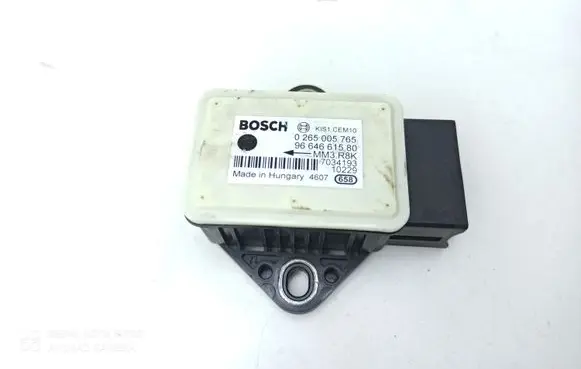 Peugeot 3008 I ESP acceleration yaw rate sensor 9664661580 0265005765