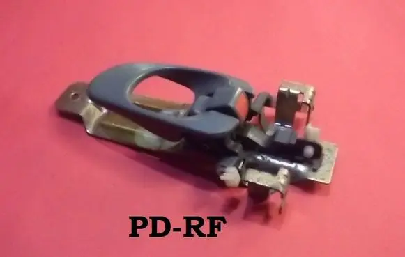 Front door interior handle