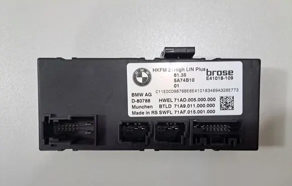 BMW X5 G05 Tailgate/trunk control unit/module 5A74B10 5B529E4