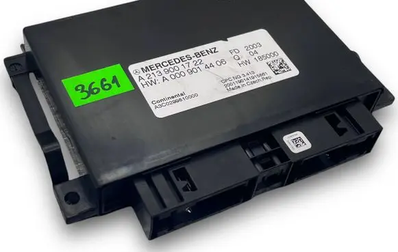 Mercedes-Benz E AMG W213 Central body control module S3661 A2139001722