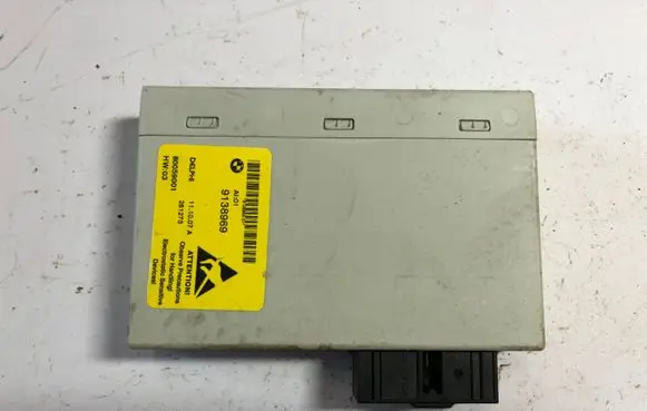 BMW 5 E60 E61 Central console control unit 9138969 80059001