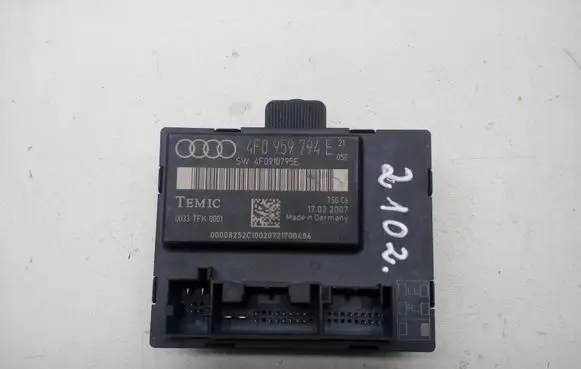 Audi A6 S6 C6 4F Door control unit/module 4F0959799E