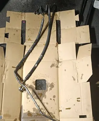 Power steering hose/pipe/line
