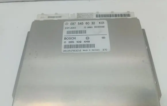 Mercedes-Benz A W168 ESP (stability system) control unit 0275456032 0265109449 A0275456032