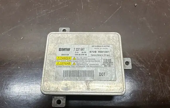 BMW 7 F01 F02 F03 F04 Headlight ballast module Xenon 7237647