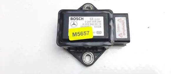 Mercedes-Benz E W211 ESP acceleration yaw rate sensor A0025426618 M5657