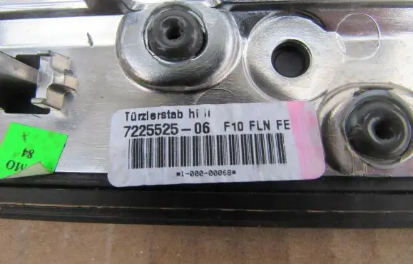 BMW 5 F10 F11 Front door trim bar 7225525 100000068