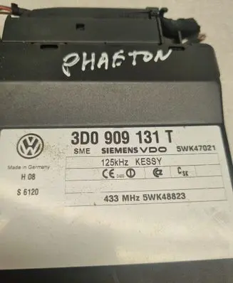 Volkswagen Phaeton Comfort/convenience module 5WK48823 5WK47021 3D0909131T