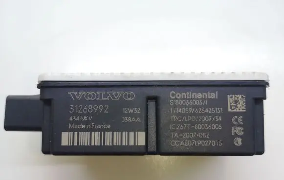 Volvo V60 Door central lock control unit/module 31268992