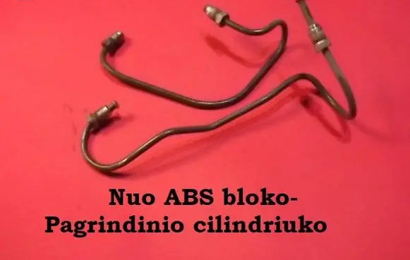 Seat Toledo I (1L) Brake booster pipe/hose 10612306503