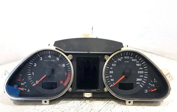 Audi A6 S6 C6 4F Speedometer (instrument cluster) 4F0920900R 4F0910900A 503000731101