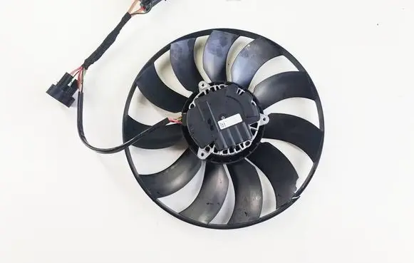 Electric radiator cooling fan