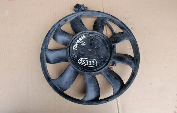 Volkswagen Touareg III Electric radiator cooling fan 8W0959455AA 1137328524 0130707127