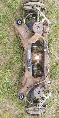 Jaguar XF X250 Rear axle beam with reductor 9X23-4A213-EC