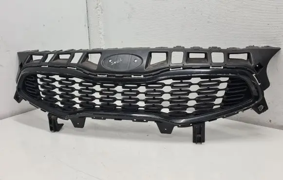 Front bumper upper radiator grill