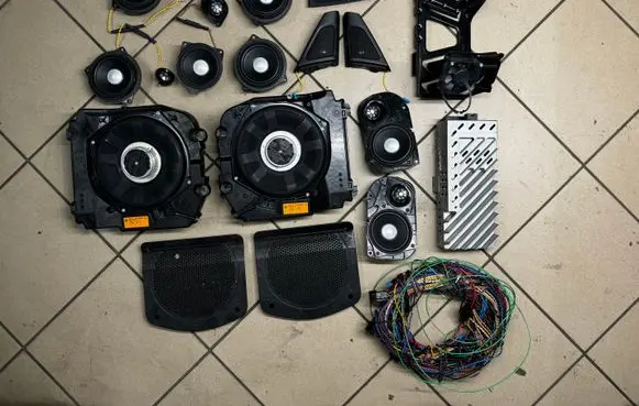 BMW 5 F10 F11 Audio system kit 9261703 9169688 9169687