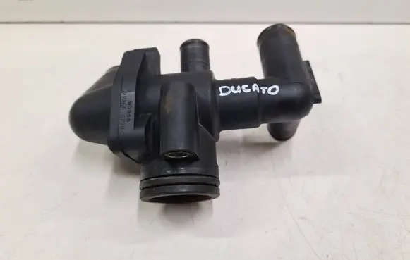 Fiat Ducato Thermostat/thermostat housing 6C1Q8A586AC 1C1Q8594BA