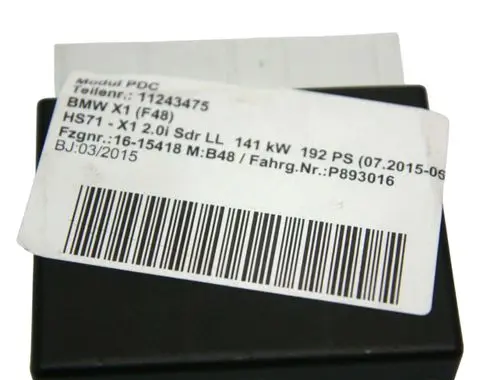 BMW 2 F46 Parking PDC control unit/module 6875376