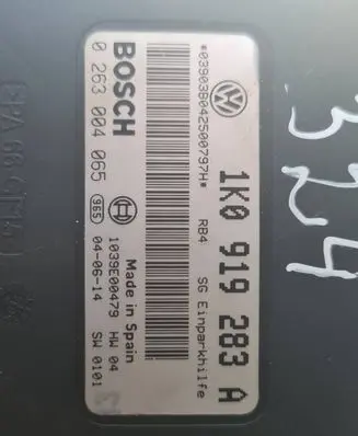 Volkswagen Golf V Parking PDC control unit/module 1K0919283A 1039E00479 0263004065