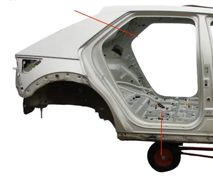 Hyundai Ioniq 5 Rear quarter panel 