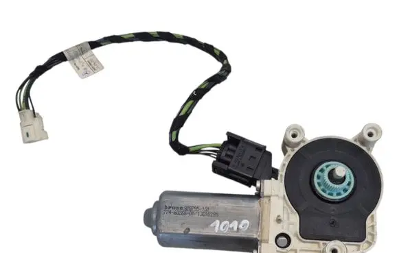 Front door window regulator with motor