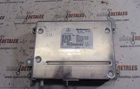 Mercedes-Benz S W221 Bluetooth control unit module A2218709092