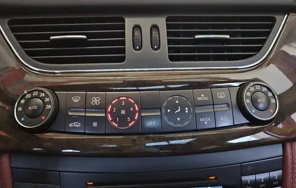 Mercedes-Benz CLS C219 Climate control/heater control trim 2198300585 IMPRK1455526