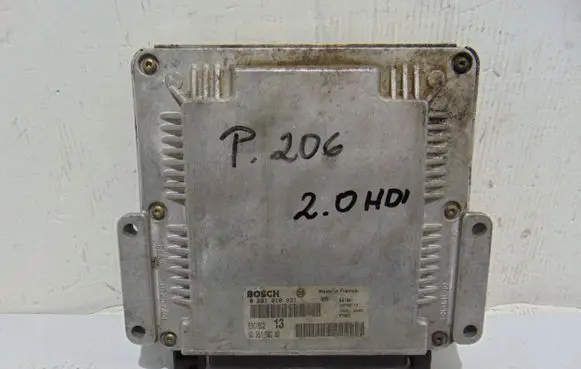 Peugeot 206 Engine control unit/module 9635158280