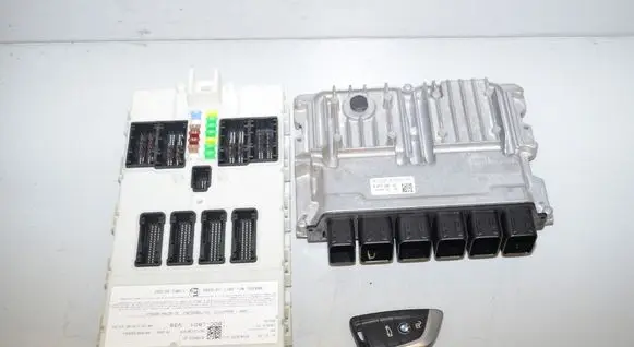 BMW X1 F48 F49 Engine ECU kit and lock set 8736970 61355B5D695 5B5D695