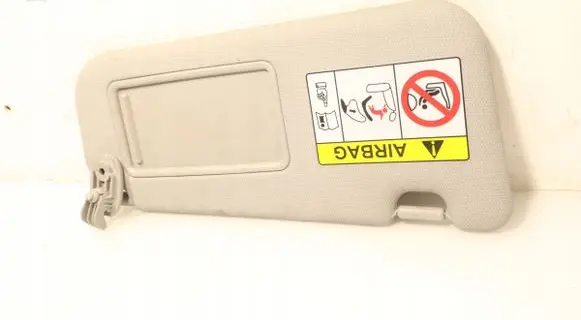 Sun visor clip/hook/bracket