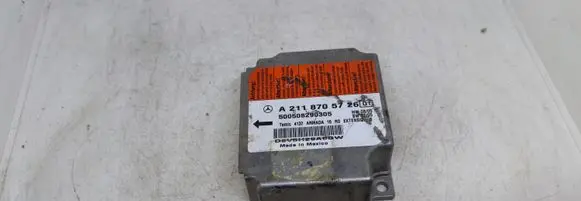 Mercedes-Benz E W211 Airbag control unit/module A2118705726 2118705726