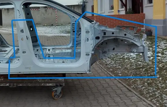 Opel Grandland X Front quarter panel OPEGRAPOD3870129
