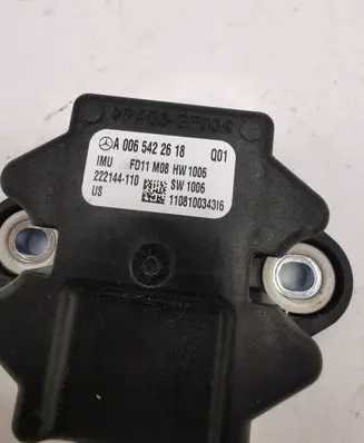 Mercedes-Benz ML W166 ESP acceleration yaw rate sensor A0065422618 222144110