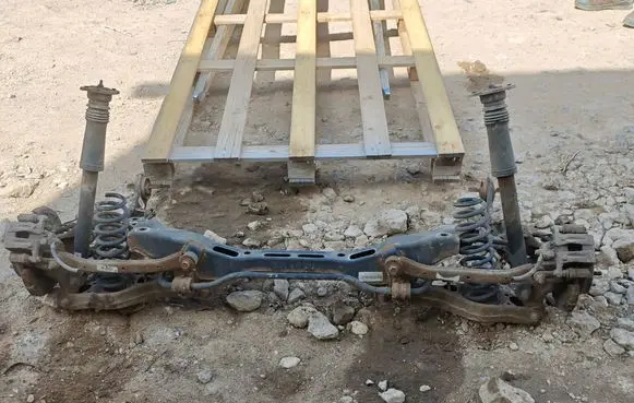 Hyundai ix35 Rear axle beam 553002Y800