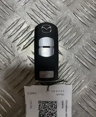 Mazda 3 II Ignition key/card MAZDA3RAKTAS