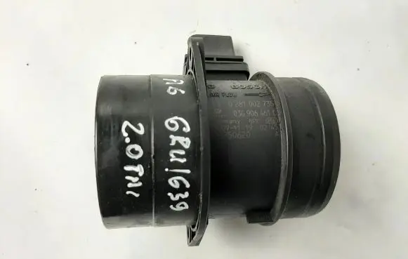 Audi A6 S6 C6 4F Mass air flow meter 03G906461C 0281002735