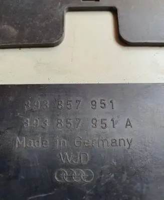 Audi 80 90 B3 Car ashtray 893857951
