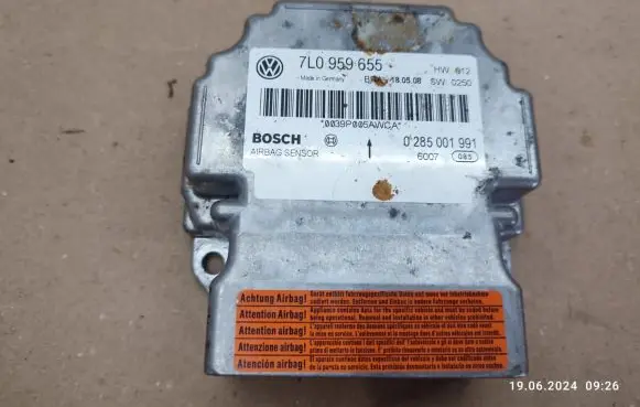 Volkswagen Touareg I Airbag control unit/module 7L0959655
