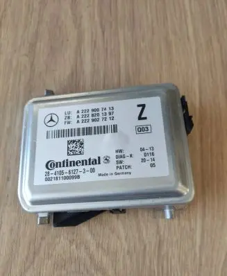 Mercedes-Benz S W222 Windshield/windscreen camera A2229007413 A2229027212 A2228201397