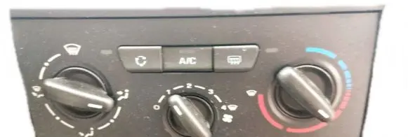 Citroen Berlingo Climate control unit