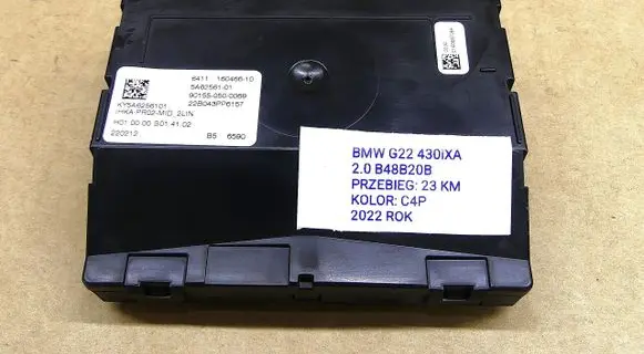 BMW 4 G22 G23 G24 G26 Air conditioner control unit module 5A62561