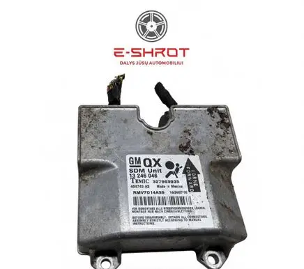Opel Zafira B Airbag control unit/module 13246046 327963935 RMV7D14A38