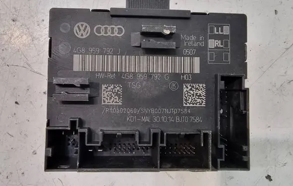 Audi A6 S6 C7 4G Door control unit/module 4G8959792J 4G8959792G